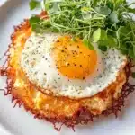 Viral Fried Egg Taco with Crispy Cheddar Cheese Recipe
