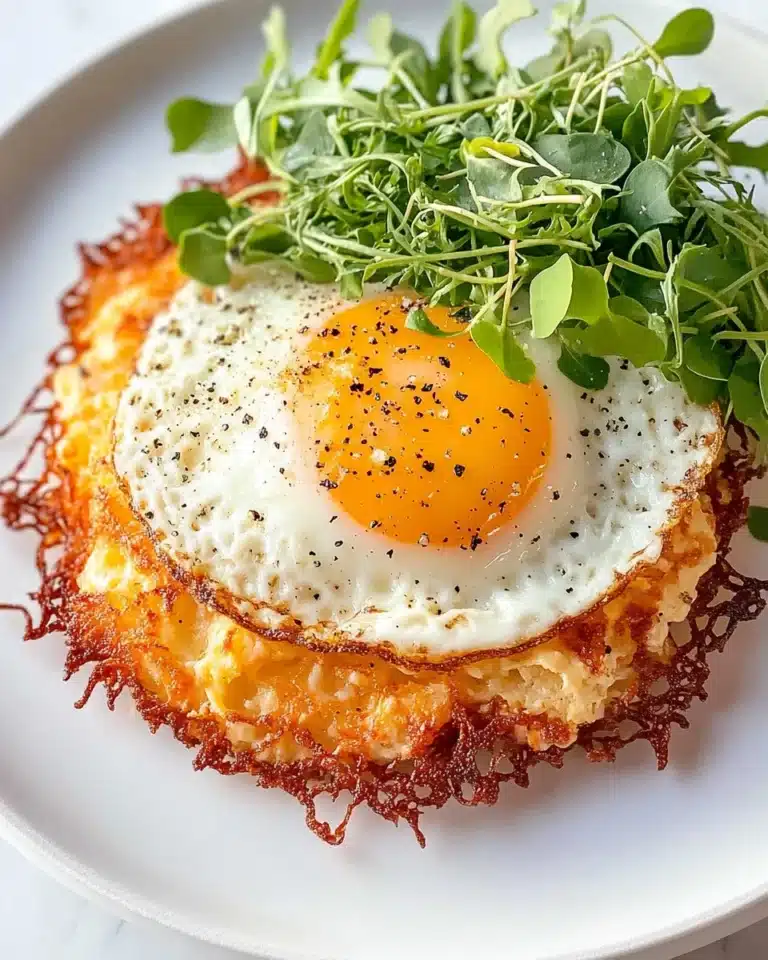 Viral Fried Egg Taco with Crispy Cheddar Cheese Recipe