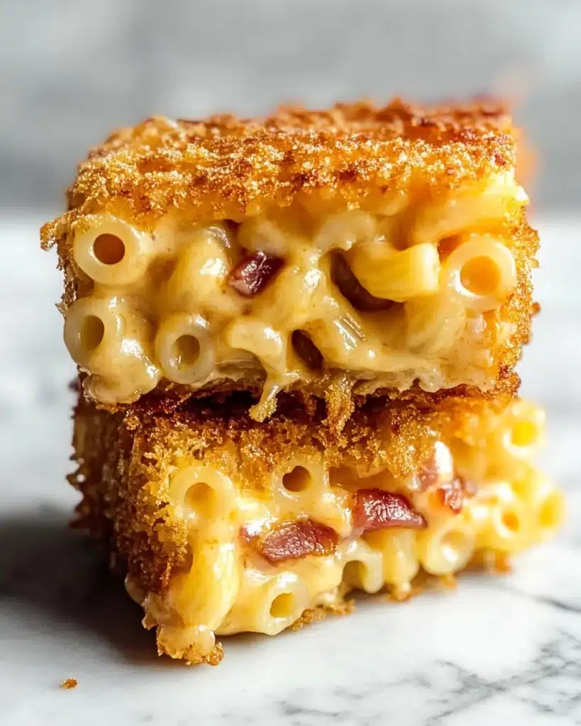 Crispy Fried Homemade Mac and Cheese Bites Recipe