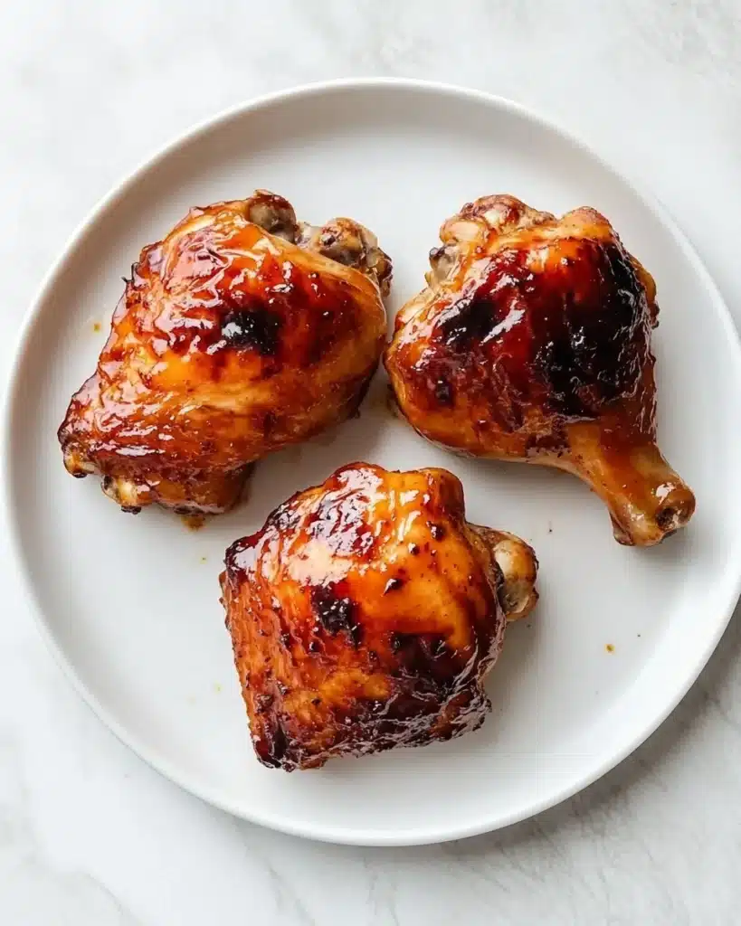BBQ Grilled Chicken Thighs Recipe