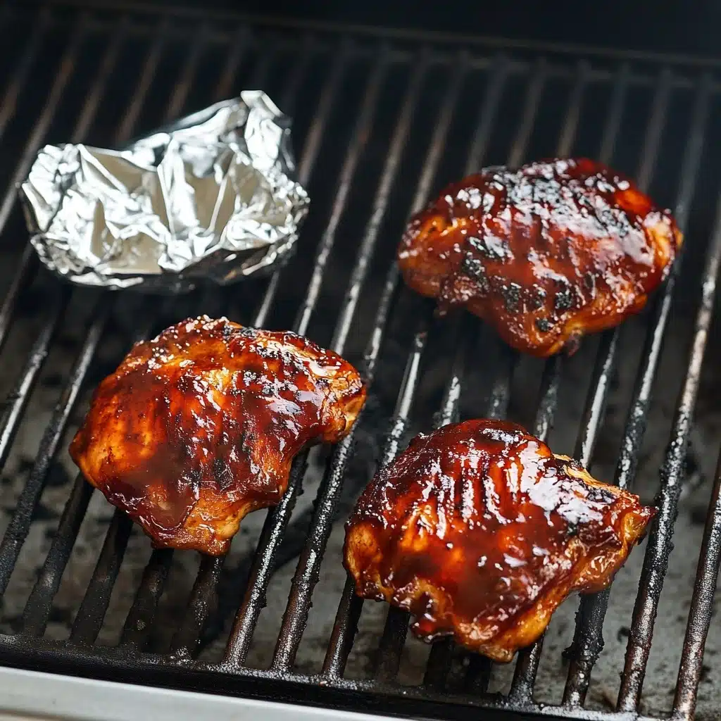 BBQ Grilled Chicken Thighs Recipe - Recipe Image