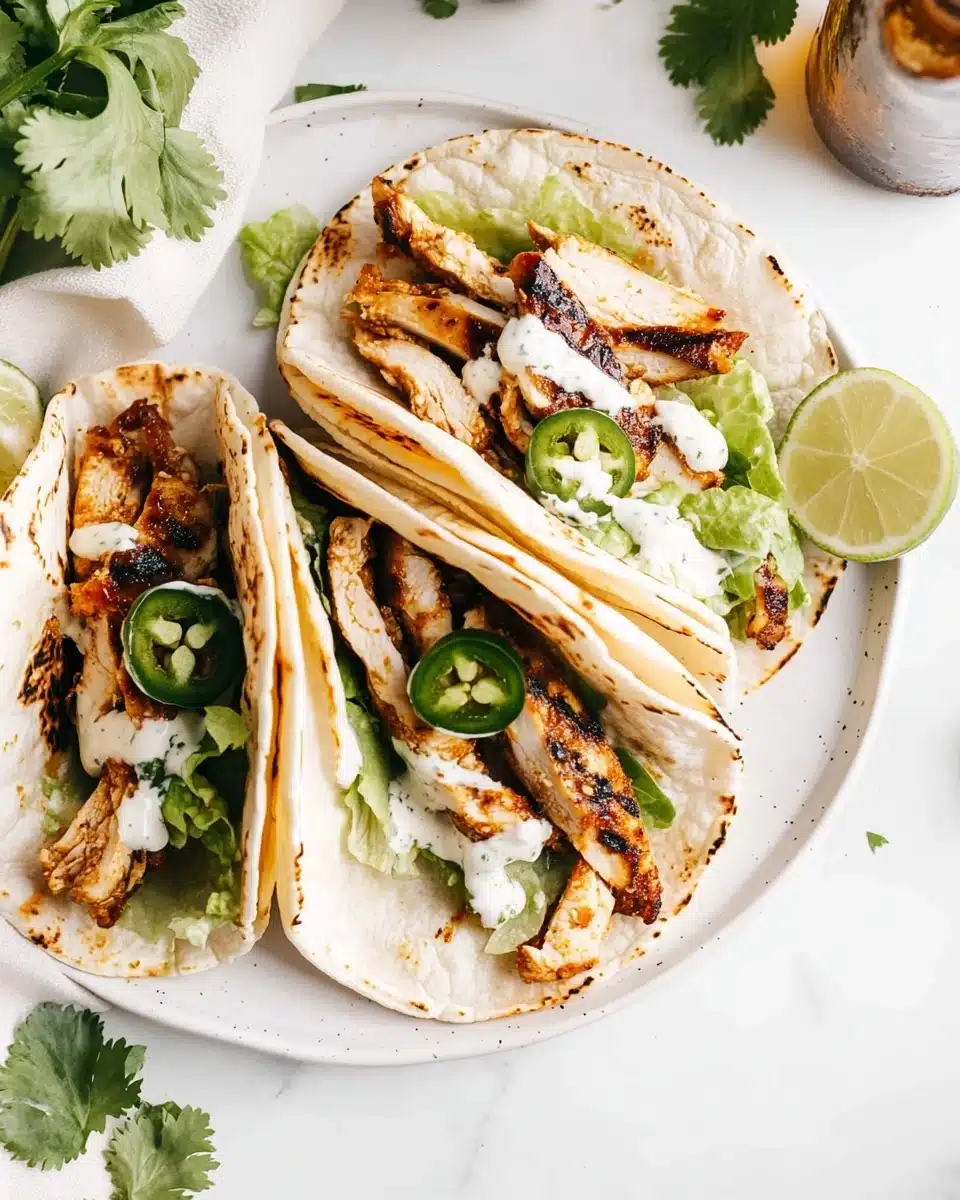 The Best Chicken Street Tacos Recipe