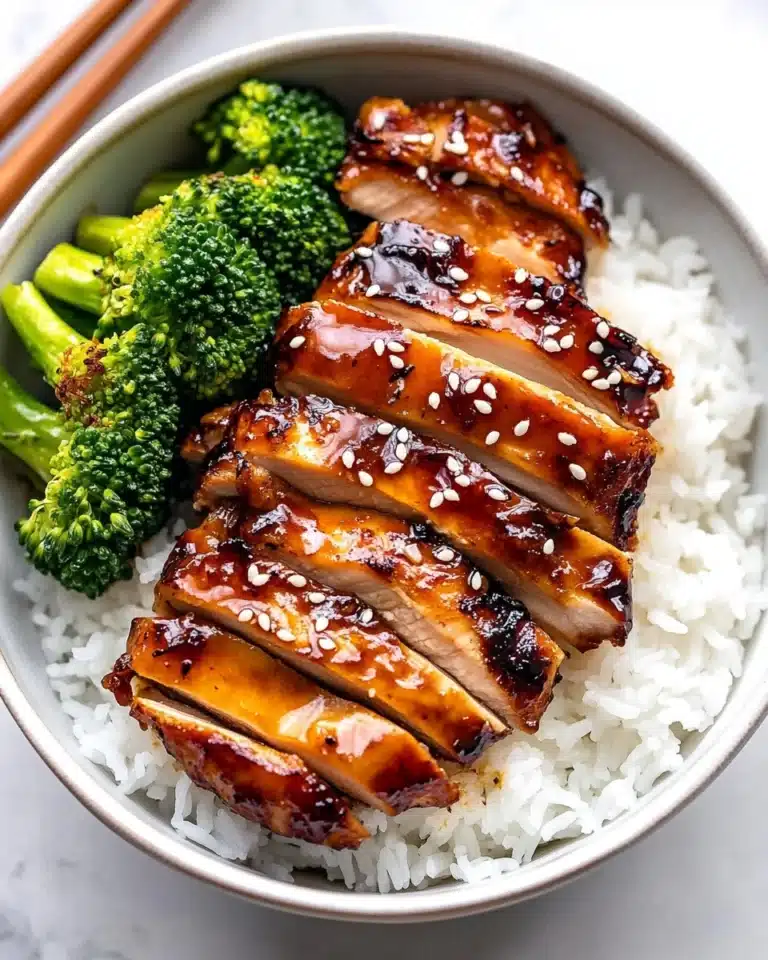 Grilled Teriyaki Chicken Bowl Recipe