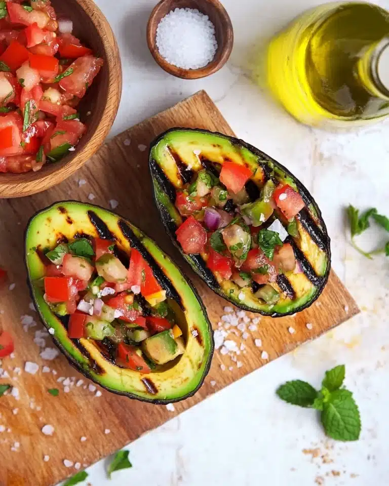 Grilled Stuffed Avocado Recipe