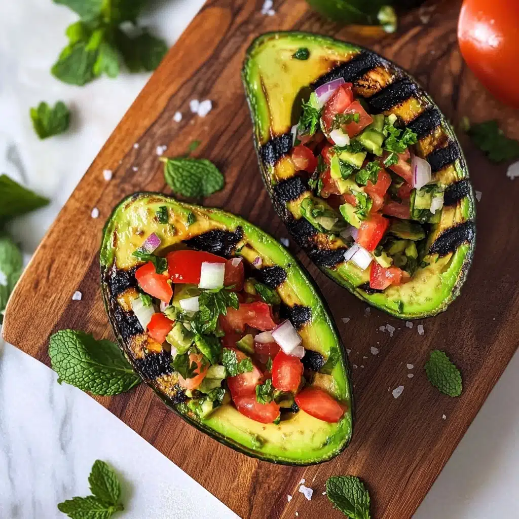 Grilled Stuffed Avocado Recipe - Recipe Image