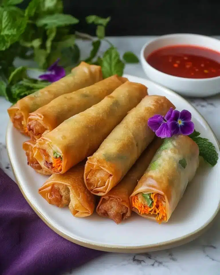 Best Crispy Spring Rolls - Thai Style Recipe