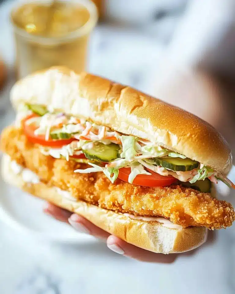 Fried Catfish Po-Boy Recipe