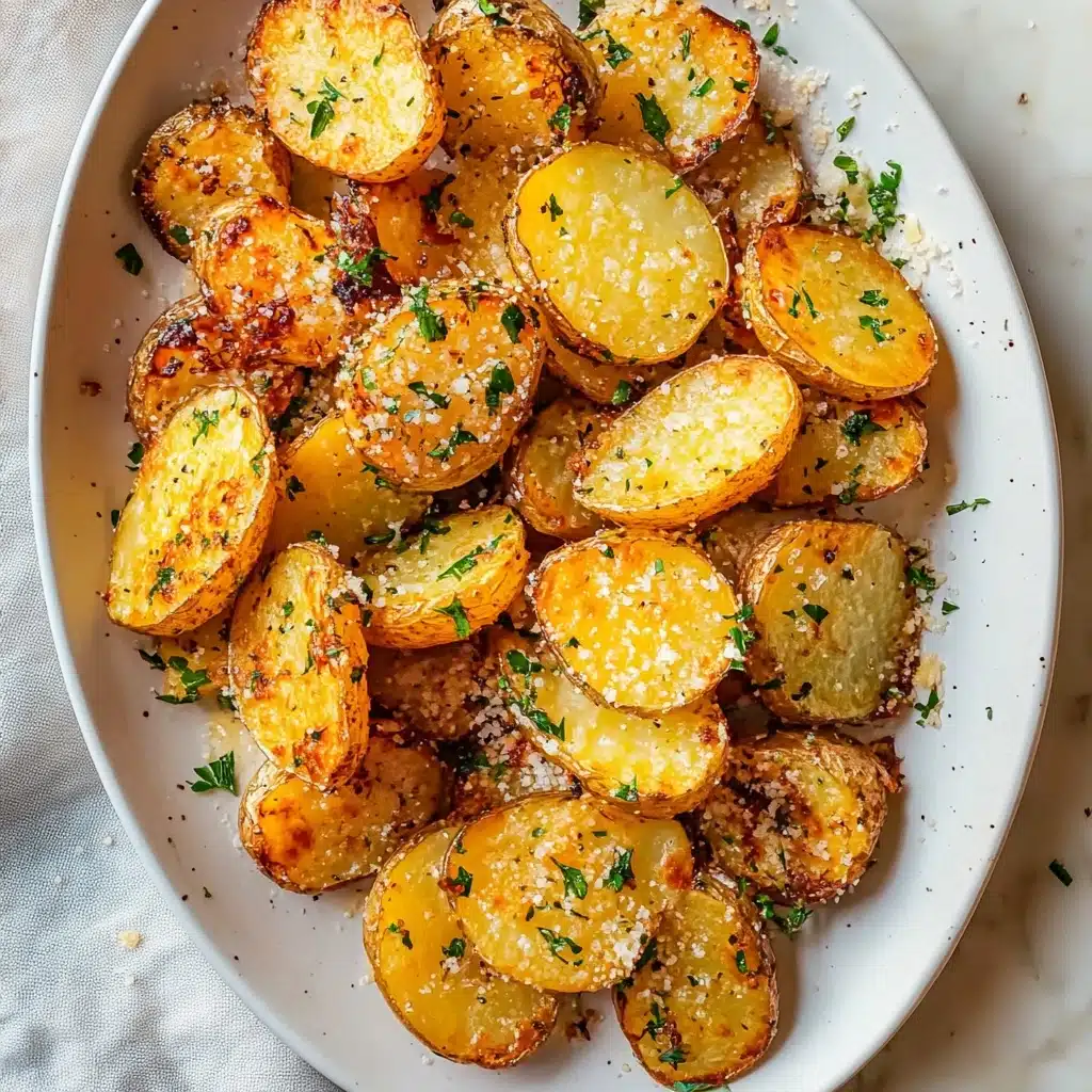 Crispy Parmesan Potatoes Recipe - Recipe Image