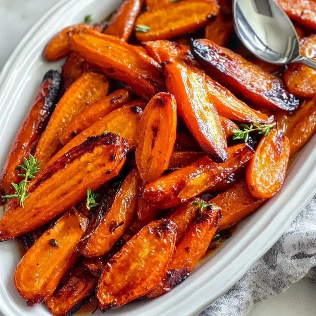 Roasted Carrots with Honey & Thyme Recipe - Recipe Image