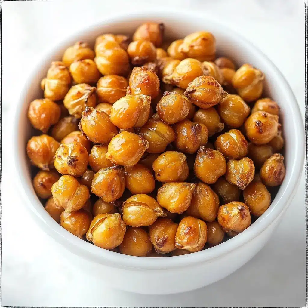 Crispy Crunchy Roasted Chickpeas Recipe