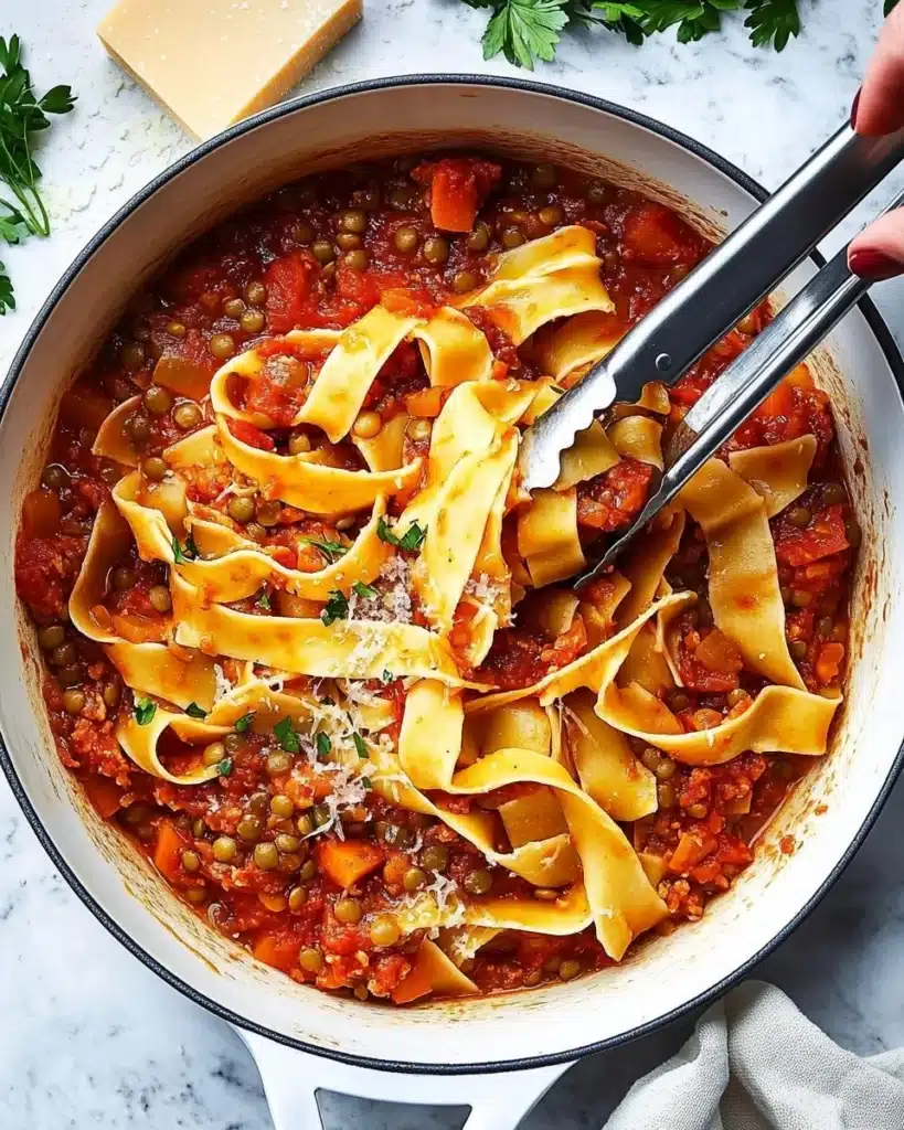 Lentil Pasta Recipe