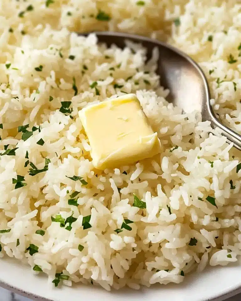 Garlic Butter Rice Recipe