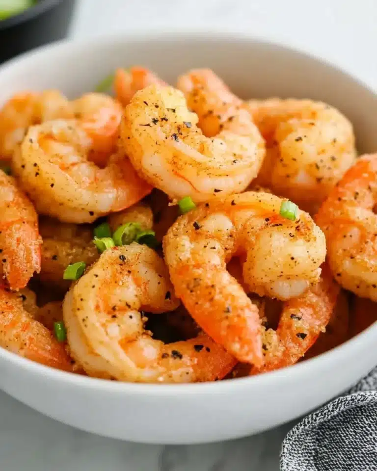 Salt and Pepper Shrimp Recipe