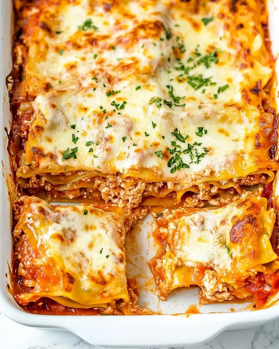 Buffalo Chicken Lasagna Recipe
