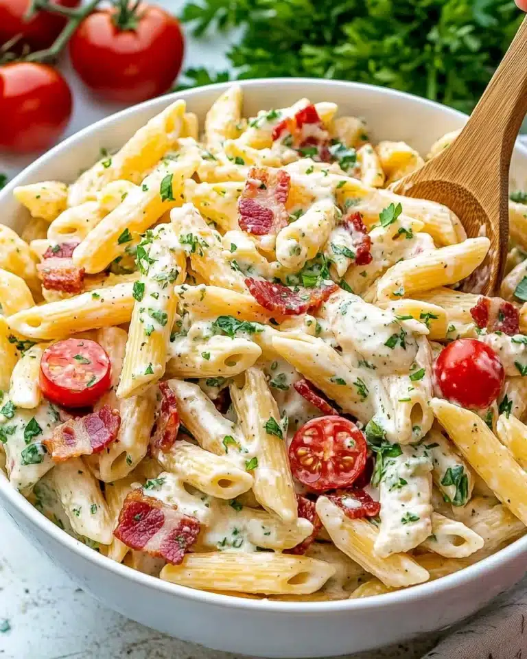 Chicken Club Pasta Salad Recipe