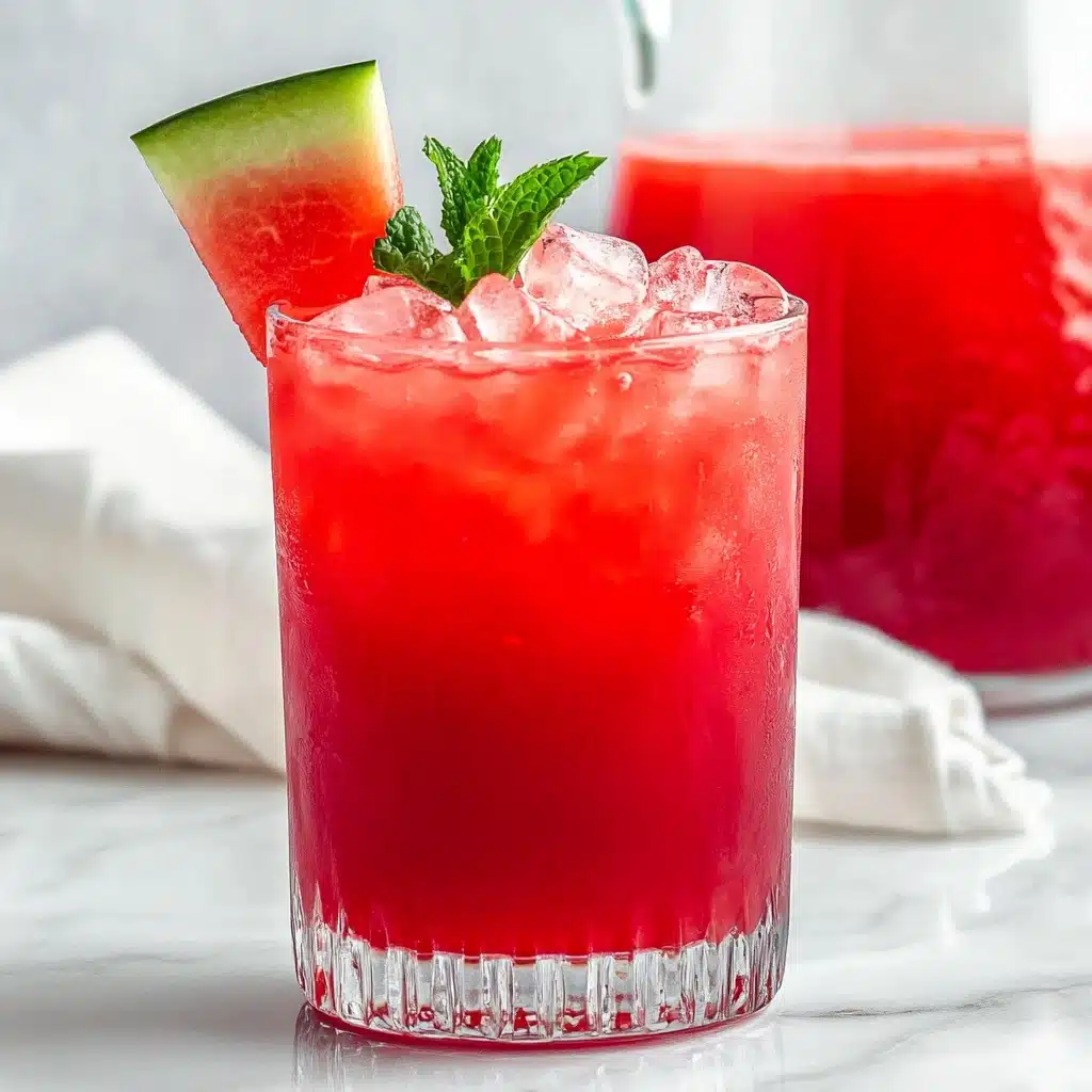 Fresh Watermelon Juice Blend Recipe - Recipe Image