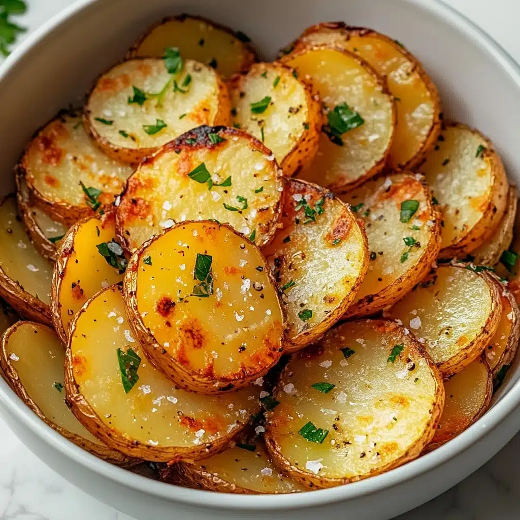 Air Fryer Sliced Potatoes Recipe - Recipe Image