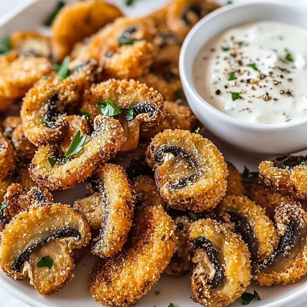 Air Fryer Ranch Mushrooms Recipe - Recipe Image