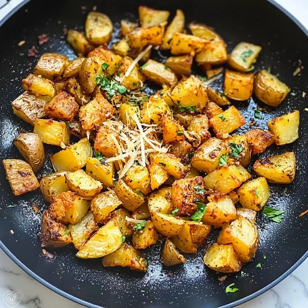 Pan-Fried Parmesan Potatoes Recipe - Recipe Image