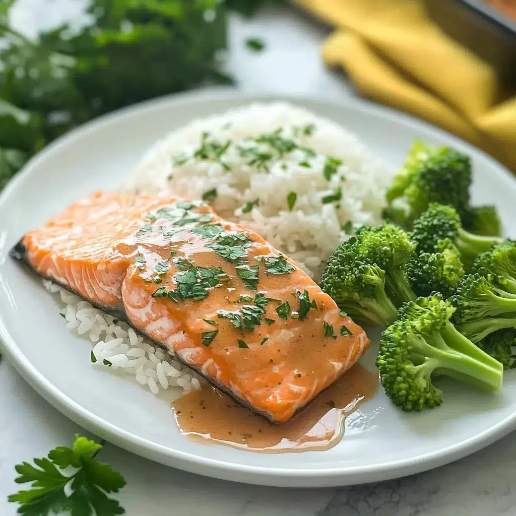 Honey Garlic Salmon in Foil (Oven or Grill) Recipe - Recipe Image