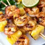 Shrimp and Pineapple Skewers Recipe