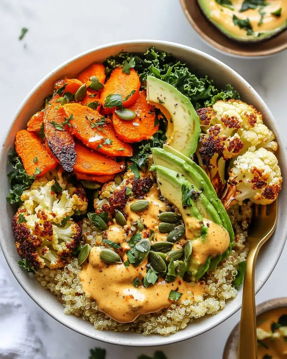 Roasted Veggie Glow Bowls Recipe - Recipe Image
