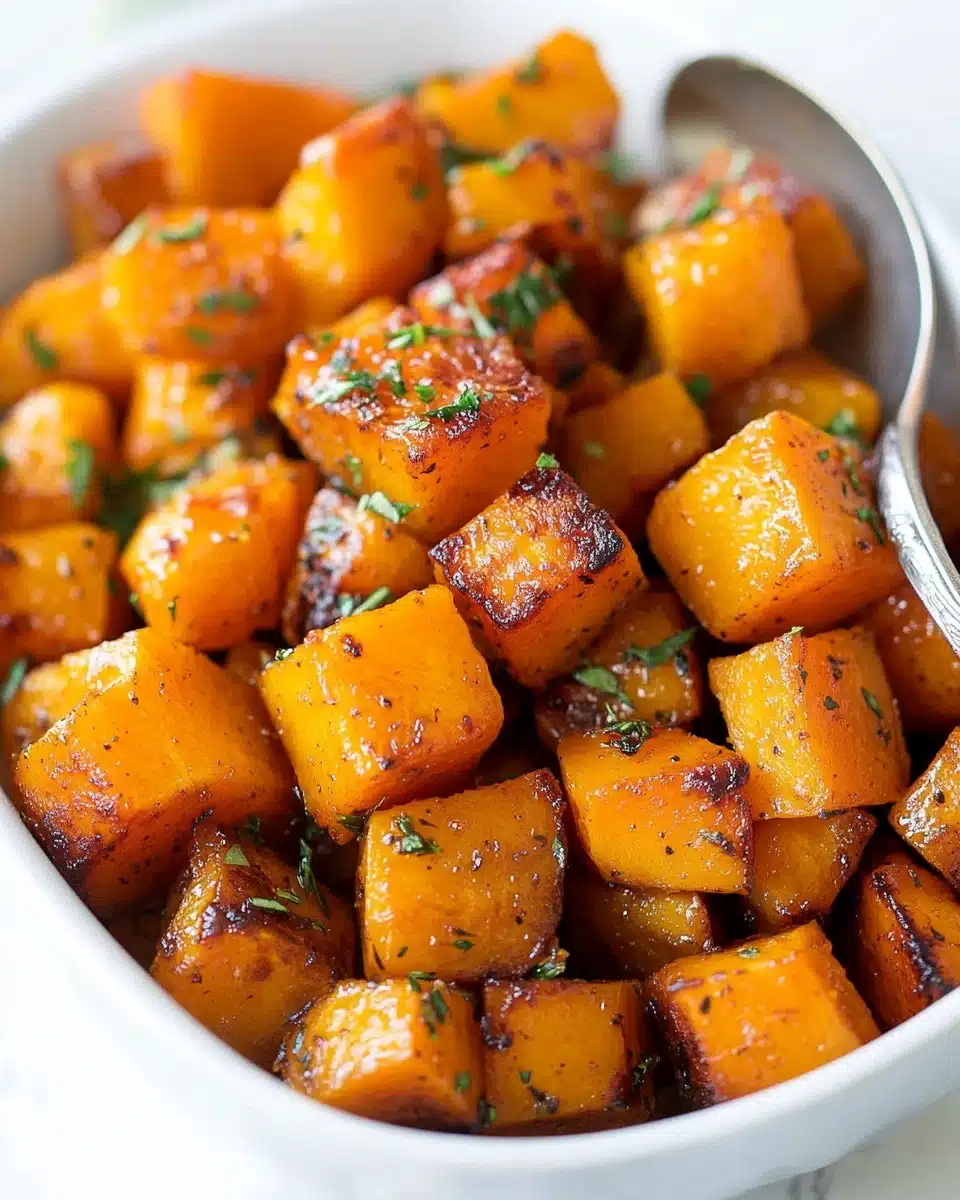 Cinnamon Roasted Butternut Squash Recipe