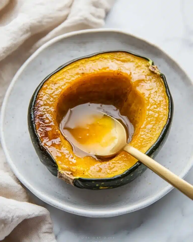 Roasted Acorn Squash with Maple Butter Recipe