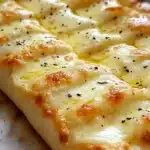 Homemade Cheesy Breadsticks Recipe