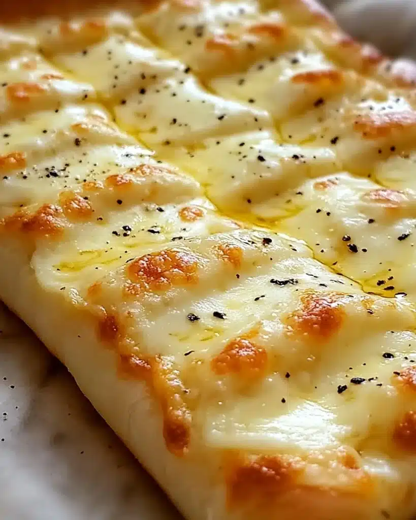 Homemade Cheesy Breadsticks Recipe