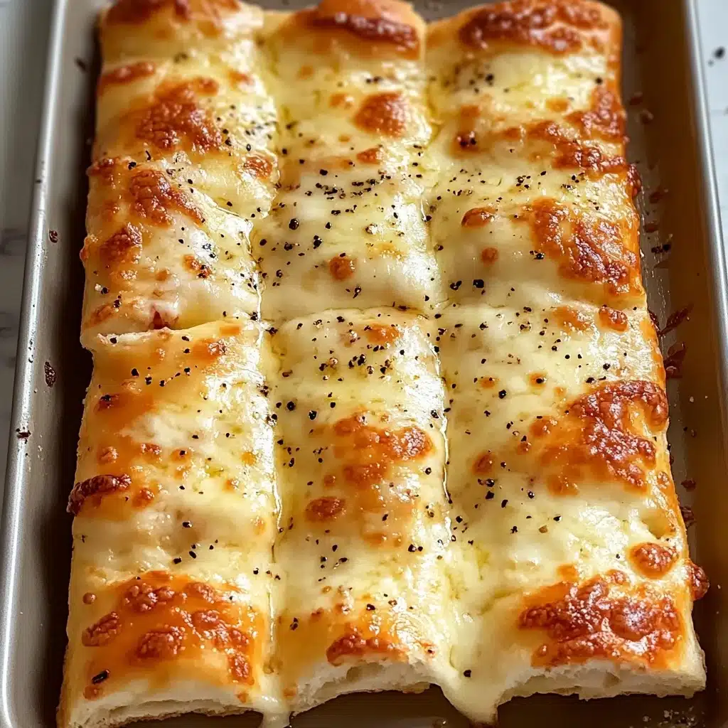 Homemade Cheesy Breadsticks Recipe - Recipe Image