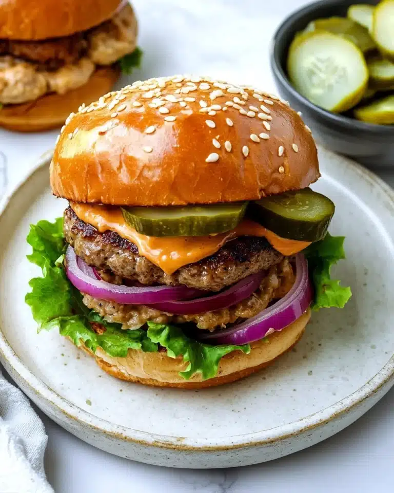 Spicy Chicken Burgers Recipe
