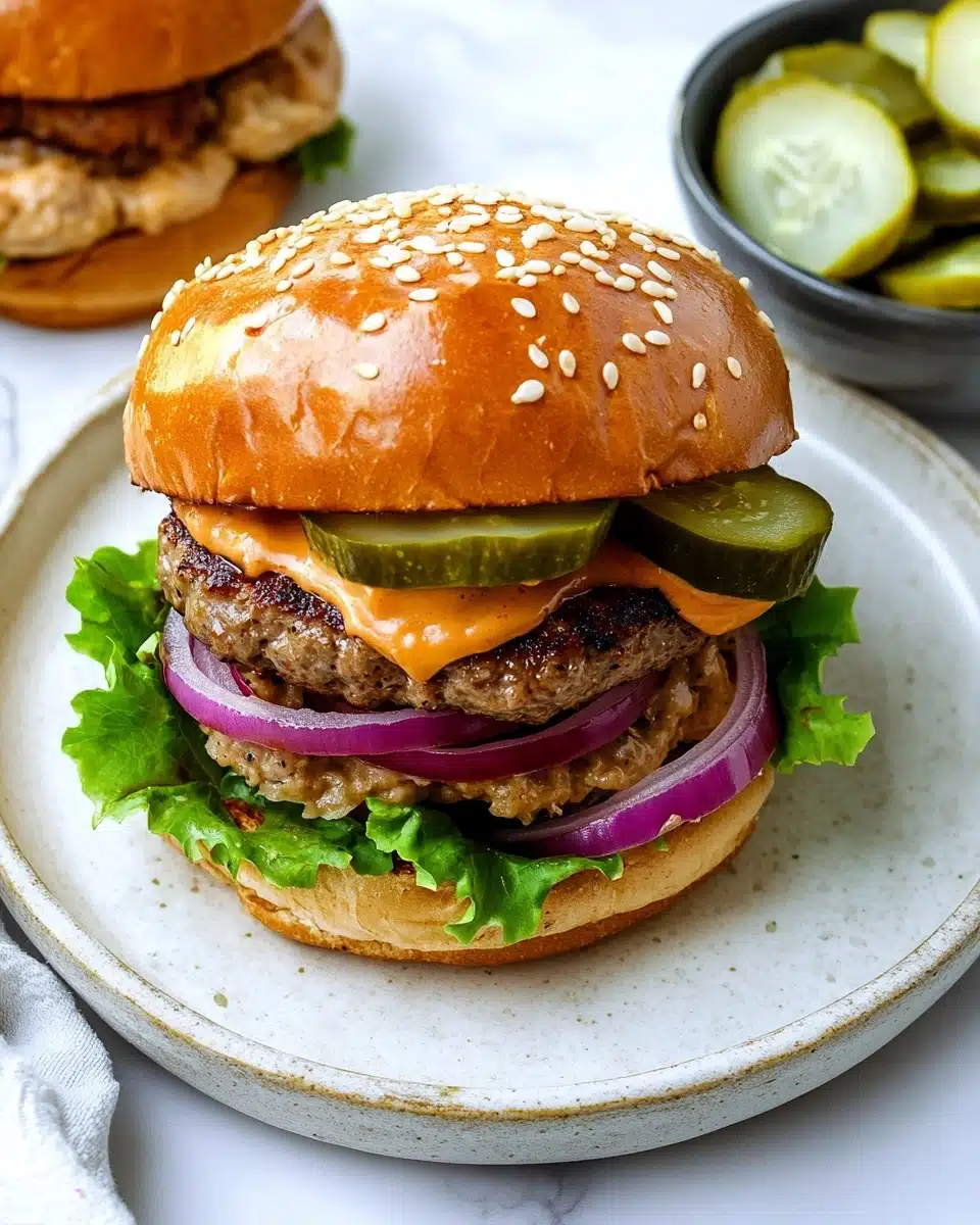Spicy Chicken Burgers Recipe