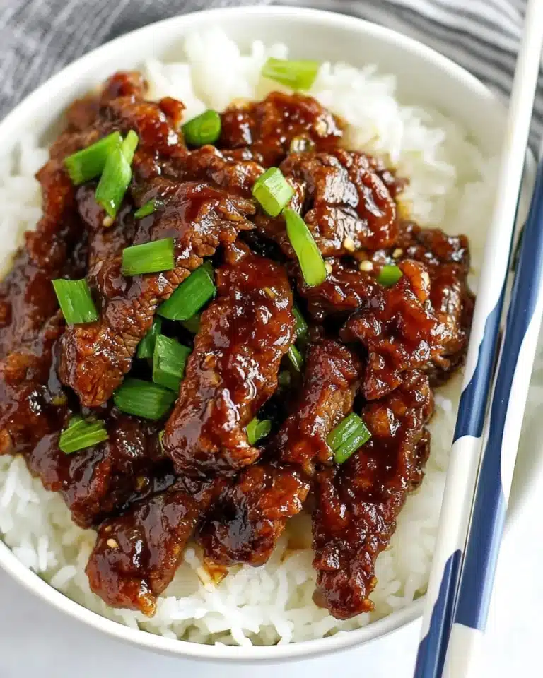 30-Minute Mongolian Beef Recipe