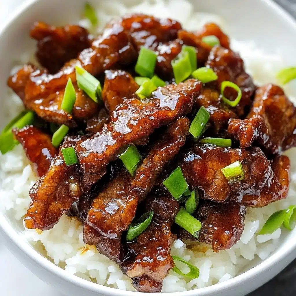 30-Minute Mongolian Beef Recipe - Recipe Image