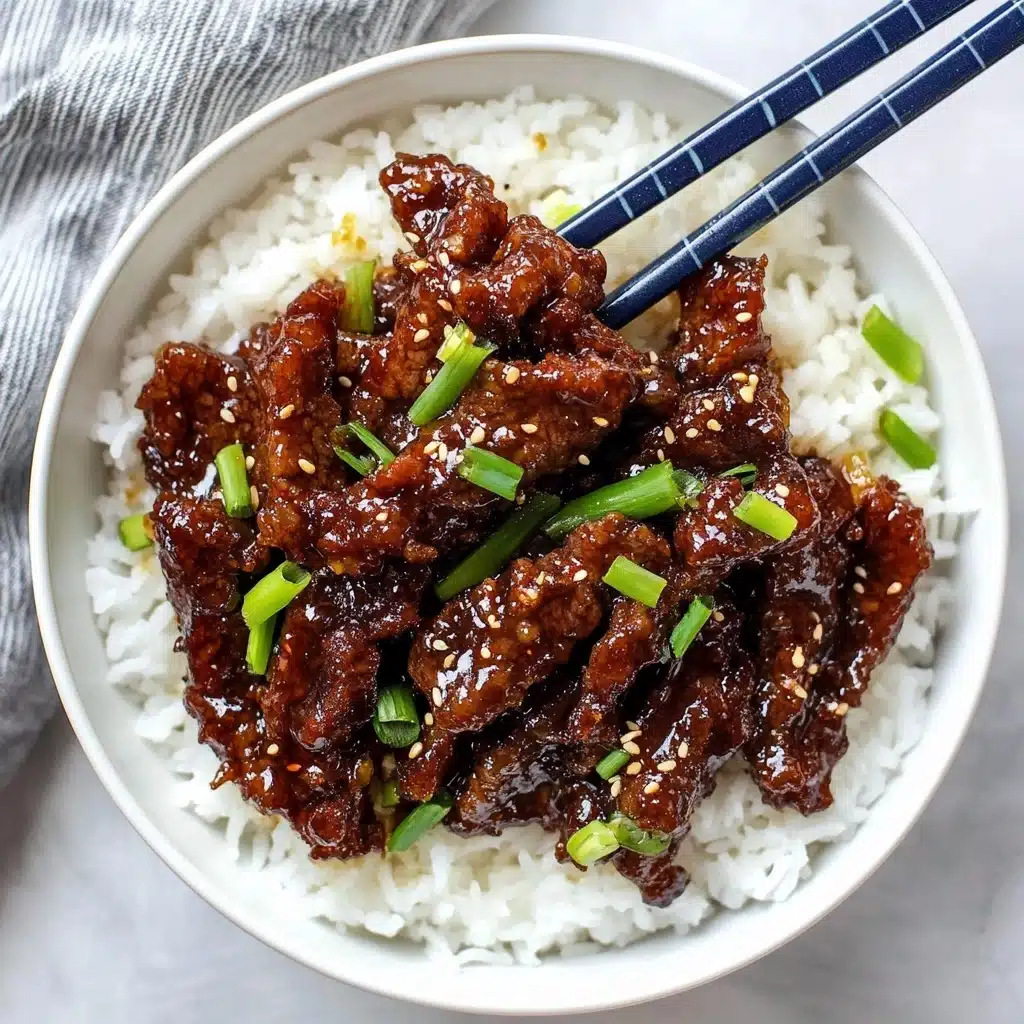 30-Minute Mongolian Beef Recipe - Recipe Image