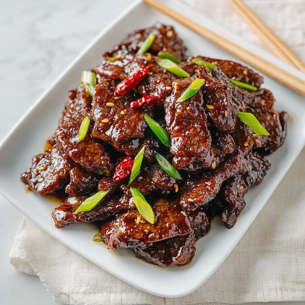 Mongolian Beef Recipe - Recipe Image