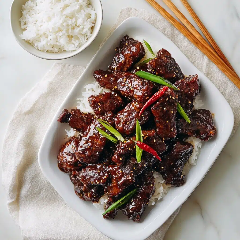Mongolian Beef Recipe - Recipe Image