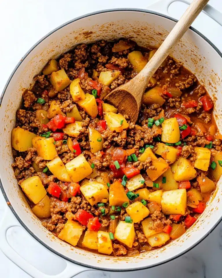 Ground Beef and Potatoes Recipe
