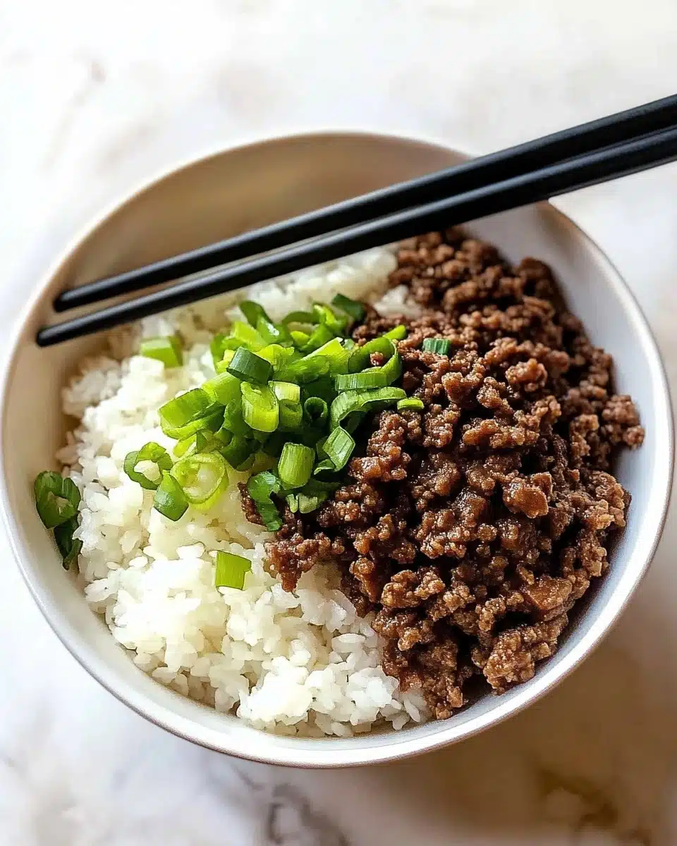 Korean Ground Beef Recipe
