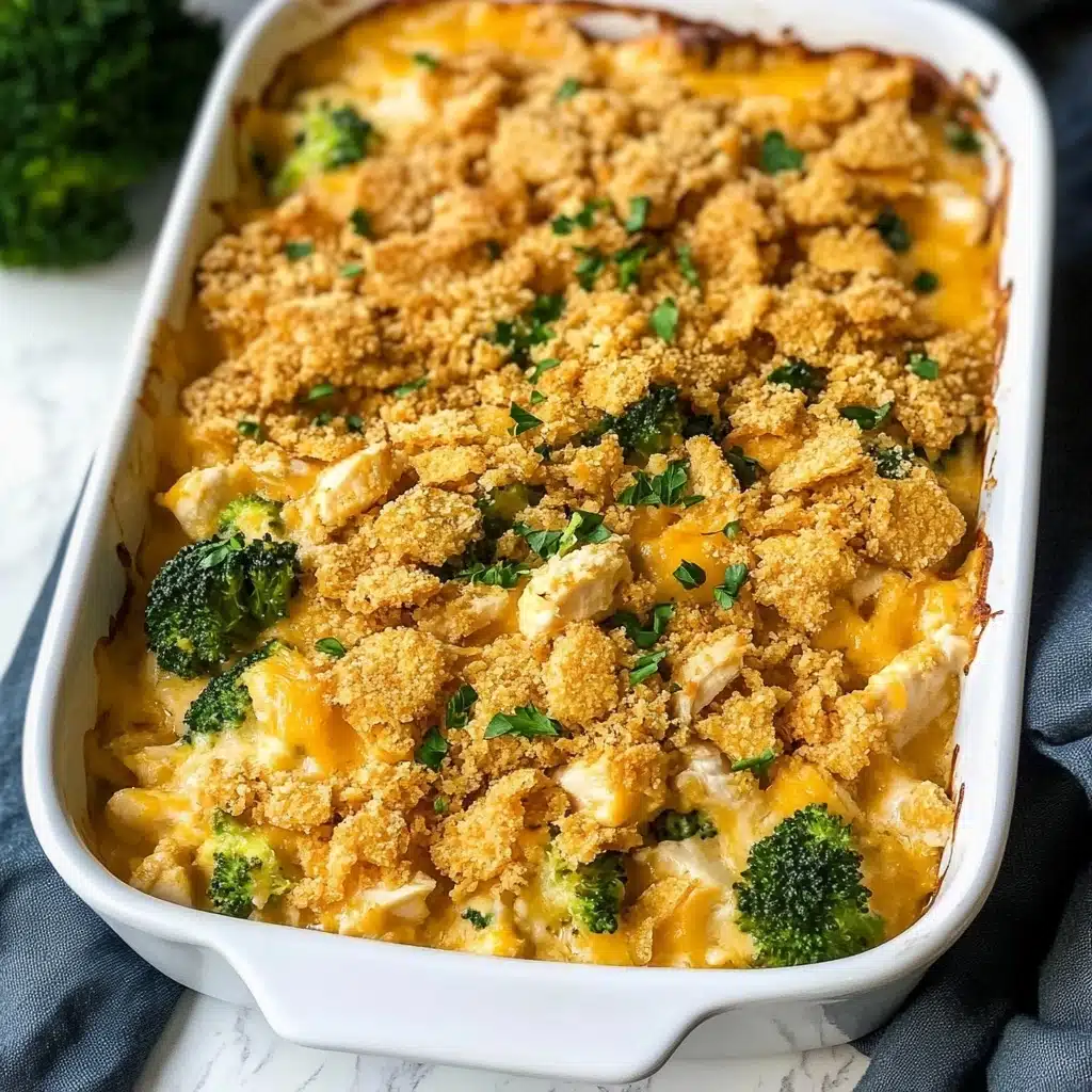 Cheesy Chicken and Broccoli Casserole Recipe - Recipe Image