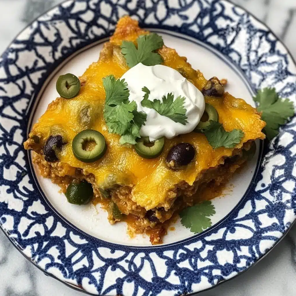 Best Taco Casserole Recipe - Recipe Image
