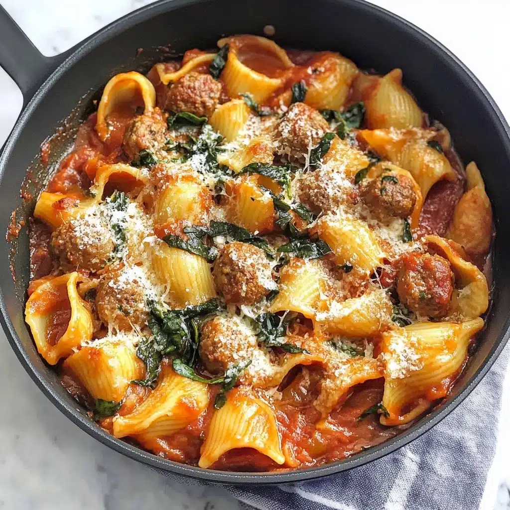 One Pot Sausage Pasta Recipe - Recipe Image