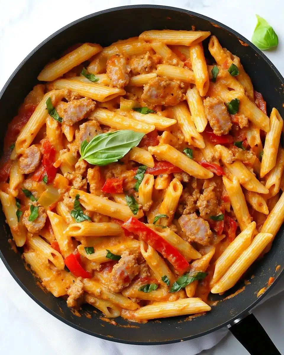 Creamy Sausage Pasta Recipe
