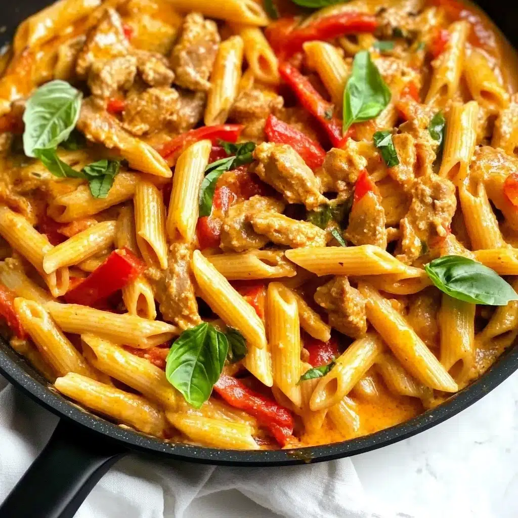 Creamy Sausage Pasta Recipe - Recipe Image