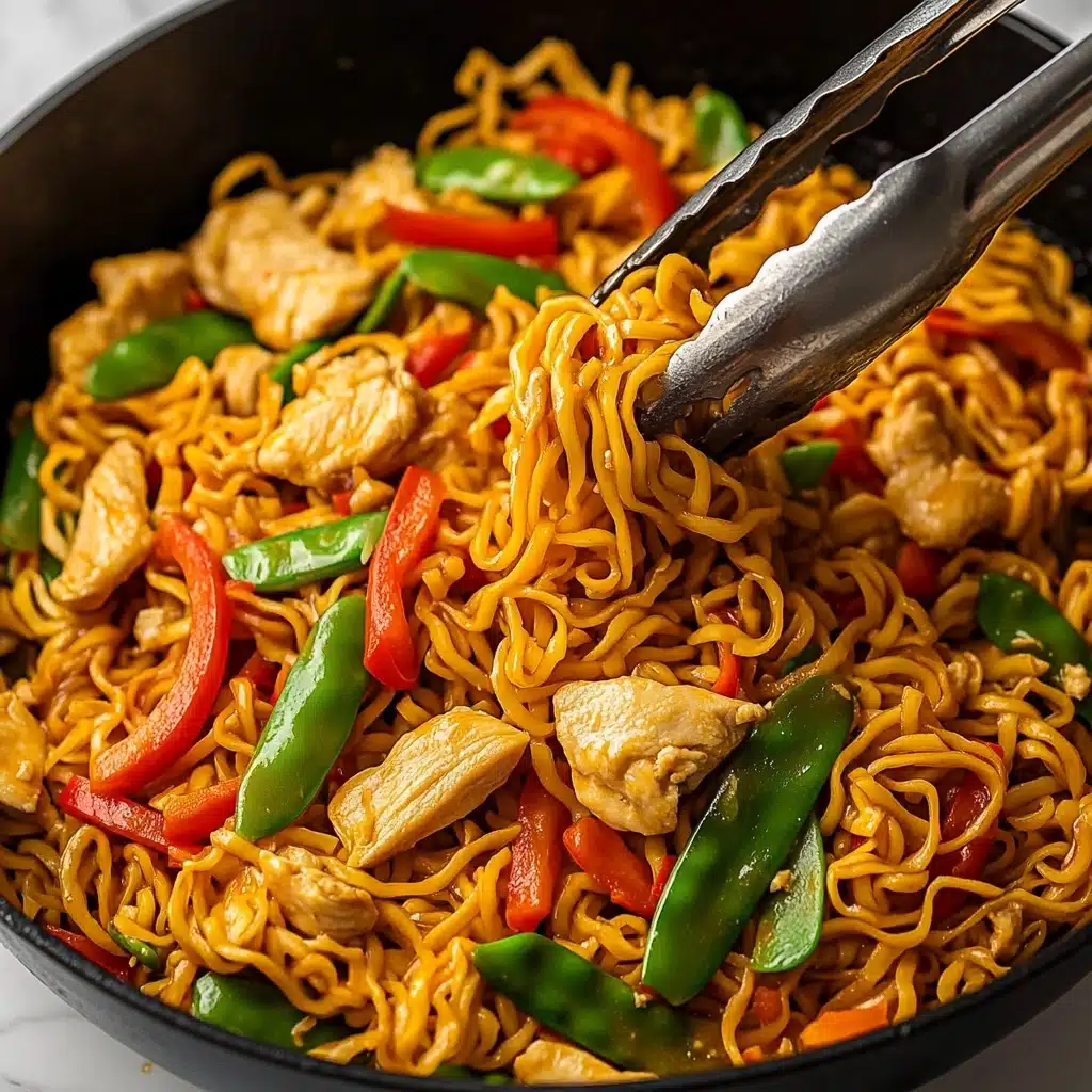 One Pot Chicken Chow Mein Recipe - Recipe Image