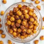 Crispy BBQ Roasted Chickpeas Recipe