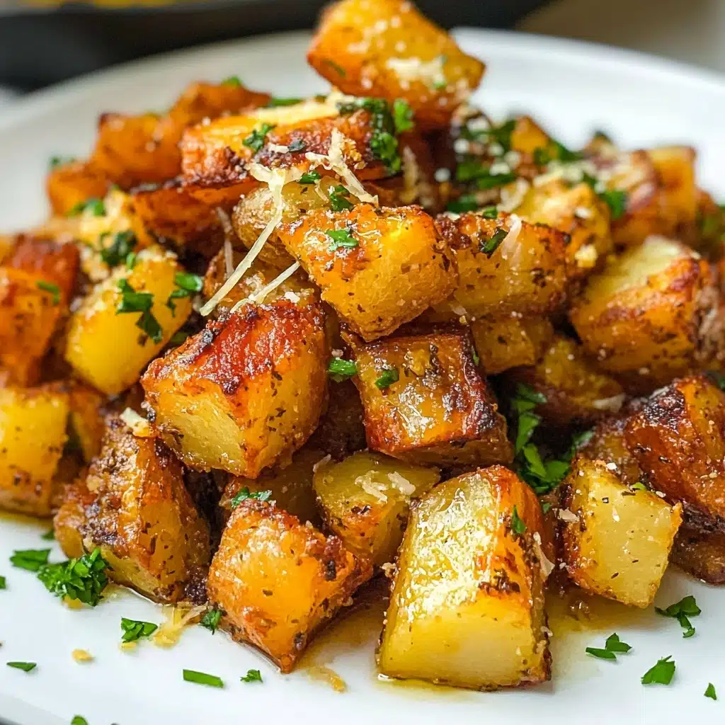 Pan-Fried Parmesan Potatoes Recipe - Recipe Image