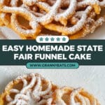 State Fair Funnel Cake Recipe