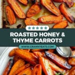 Roasted Carrots with Honey & Thyme Recipe
